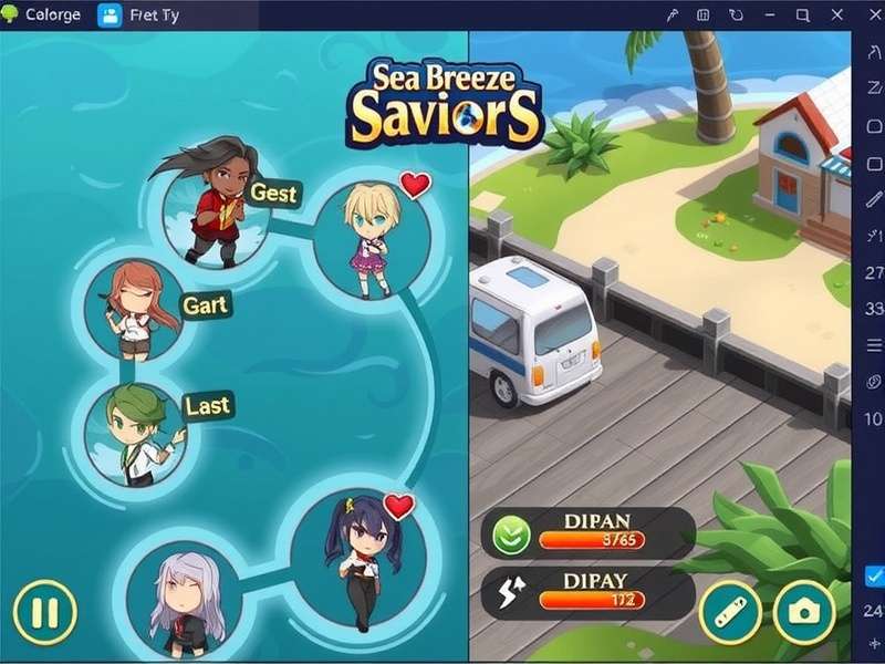 Sea Breeze Saviors gameplay screenshot
